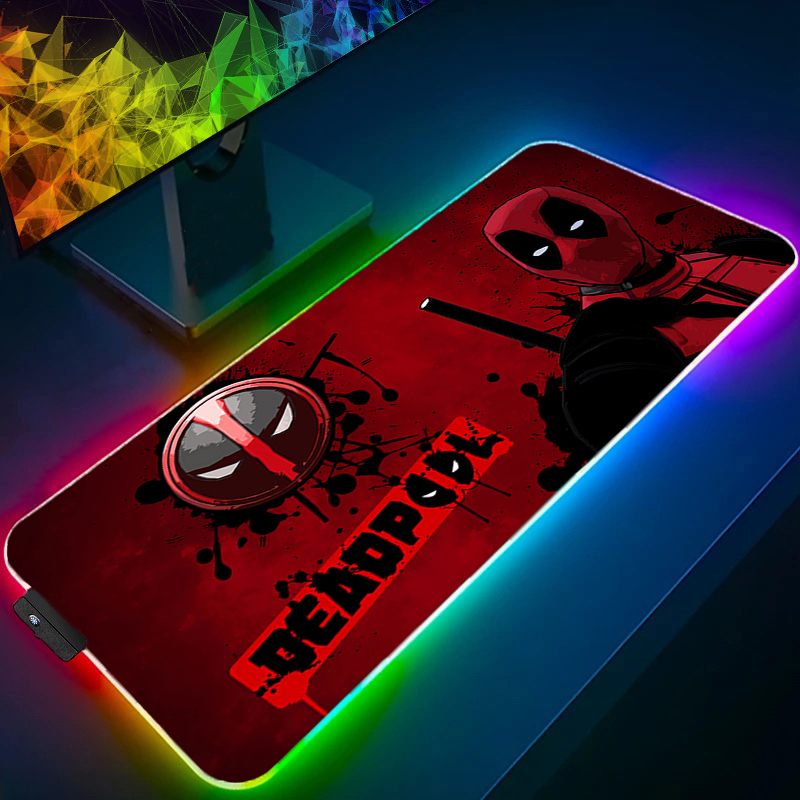 Gaming Keyboard Backlit - LED 마우스 패드 게임용 백라이트 락