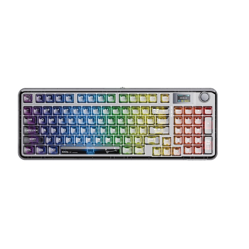 Keyboard Gaming Transparent - AULA F-NB98 96% ANSI US 레이아웃