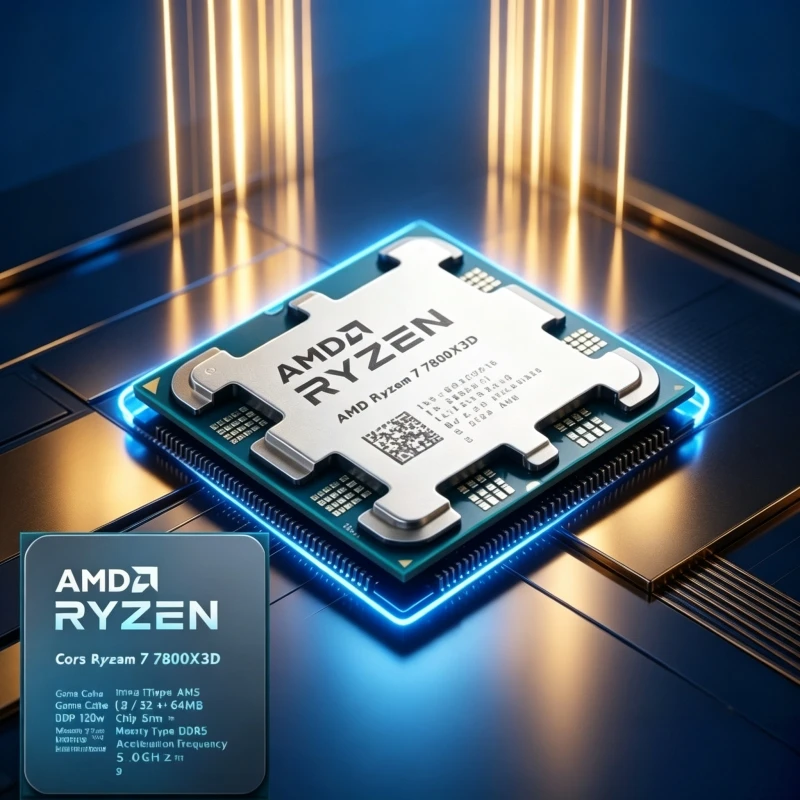 Amd Cpu Ryzen 7 - AMD 라이젠 7 7800X3D, 8코어, 16스레드,