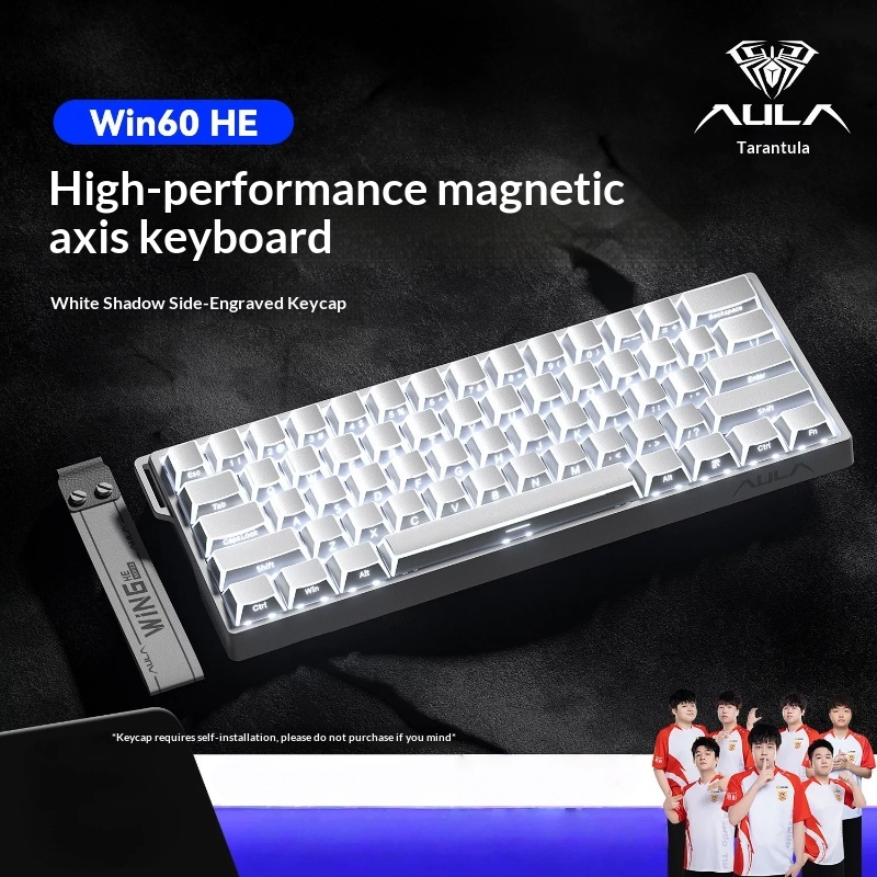 Keyboard Gaming Transparent - Aula Win60 마그네틱 스위치 기계식 키보드
