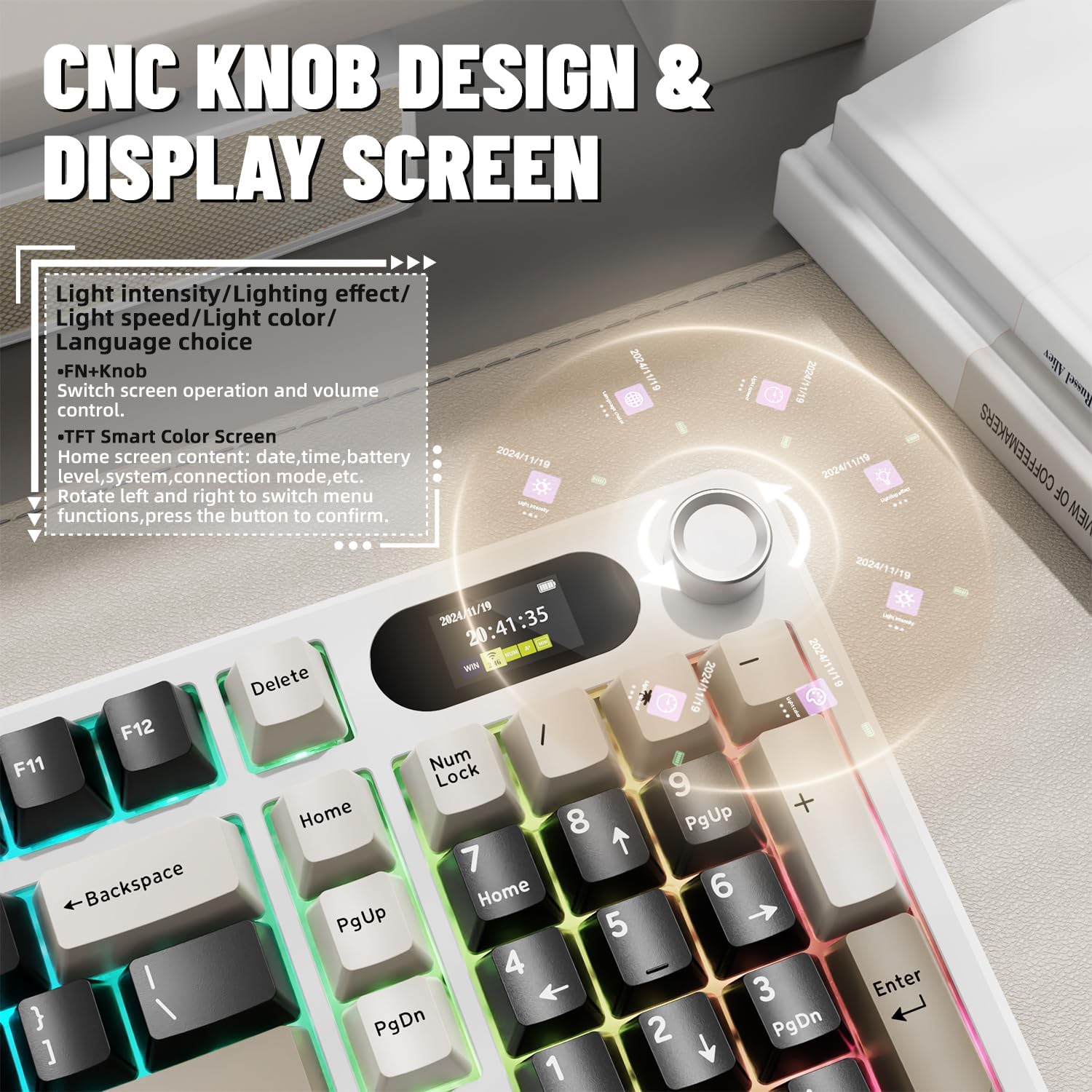 ATTACK SHARK X98Pro 무선 기계식 키보드 - Keyboard Gaming Mac 리뷰 및 가격