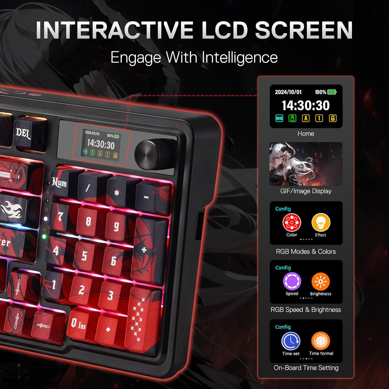 Redragon K719 PRO 무선 가스켓 게임 하이 - Gaming Keyboard Thocky 리뷰 및 가격
