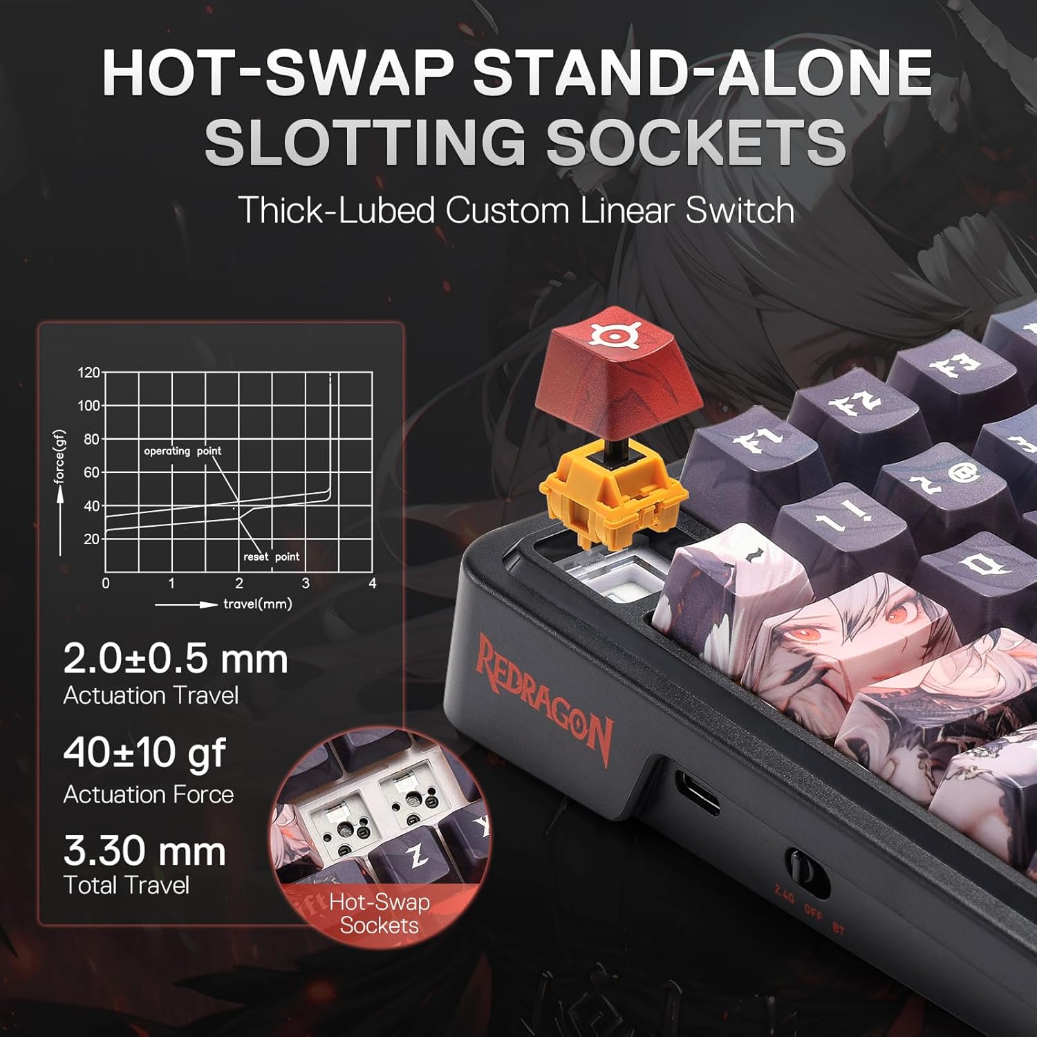 Redragon K719 PRO 무선 가스켓 게임 하이 - Gaming Keyboard Thocky 리뷰 및 가격