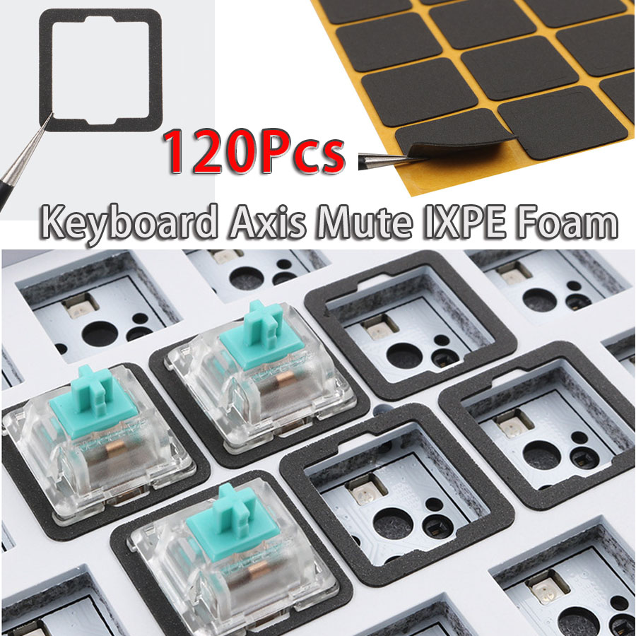 120PCS DIY 키보드 인터액시스 폼 샤프트 무음  - Foam Dampener Sheet 리뷰 및 가격