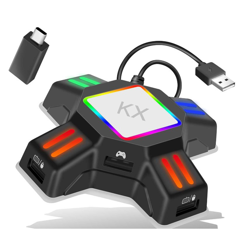 PS4 컨트롤러용 KX 어댑터 PS5 게임용 키보드 마 - Gaming Keyboard And Mouse For Xbox 리뷰 및 가격