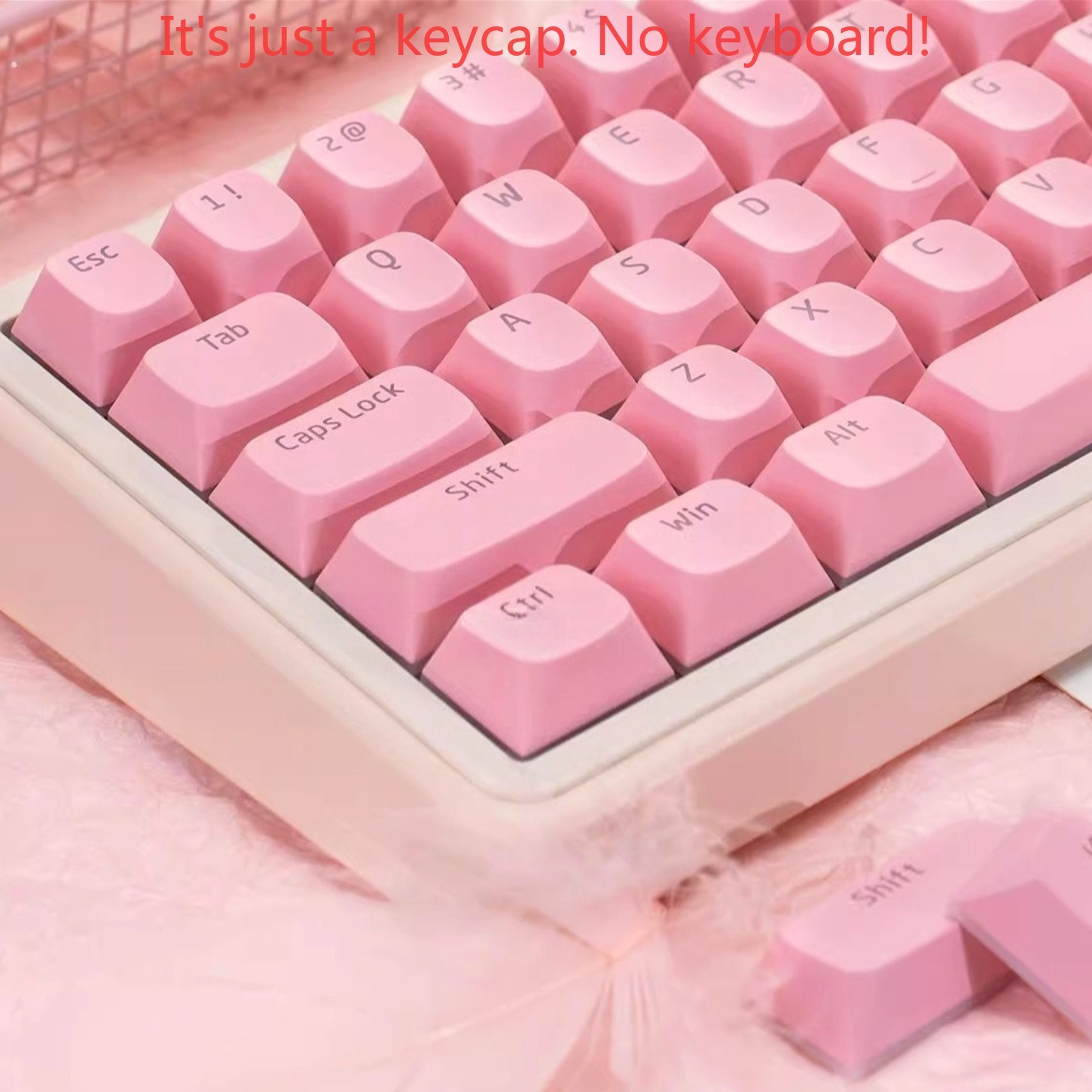 OEM 심플 핑크 푸딩 캐릭터 투명 키체인 키트 PBT - Keyboard Gaming Transparent 리뷰 및 가격