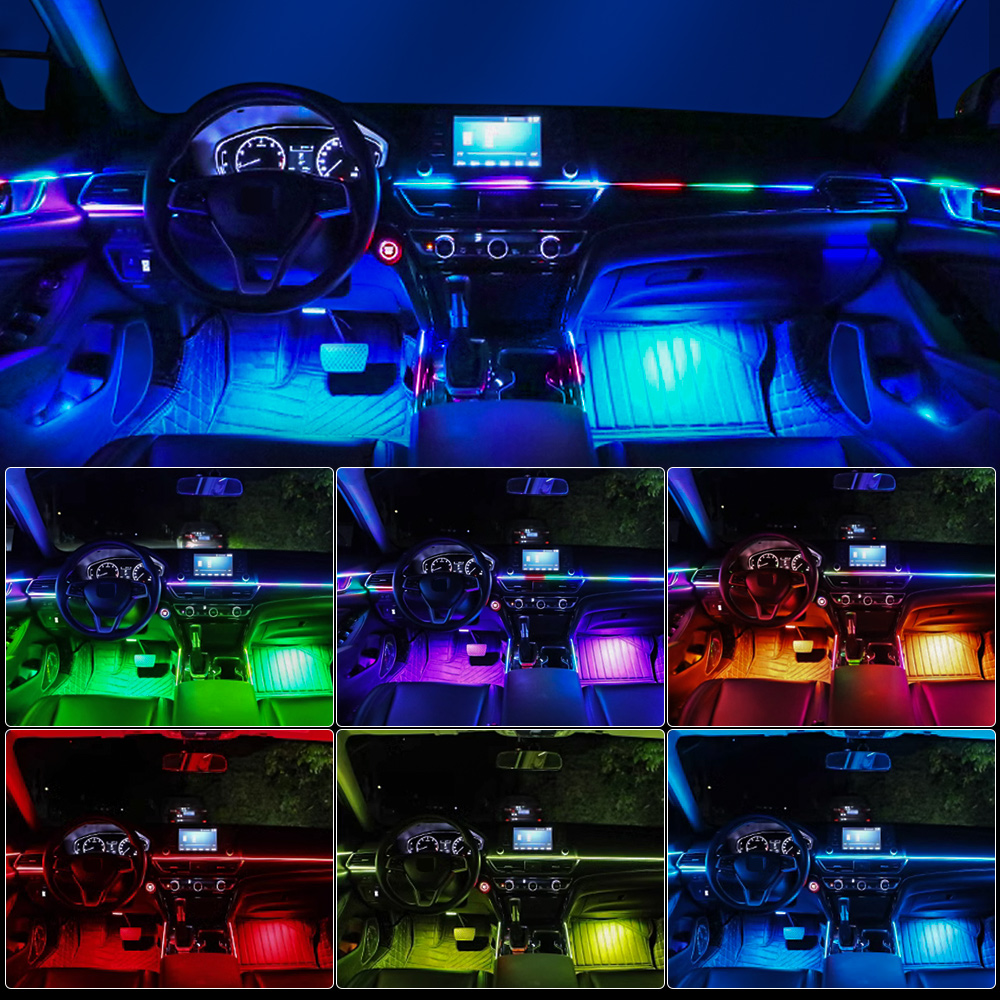 6/10/14/18 in 1 차량용 무드등 LED RG - Rgb Underglow Strip 리뷰 및 가격