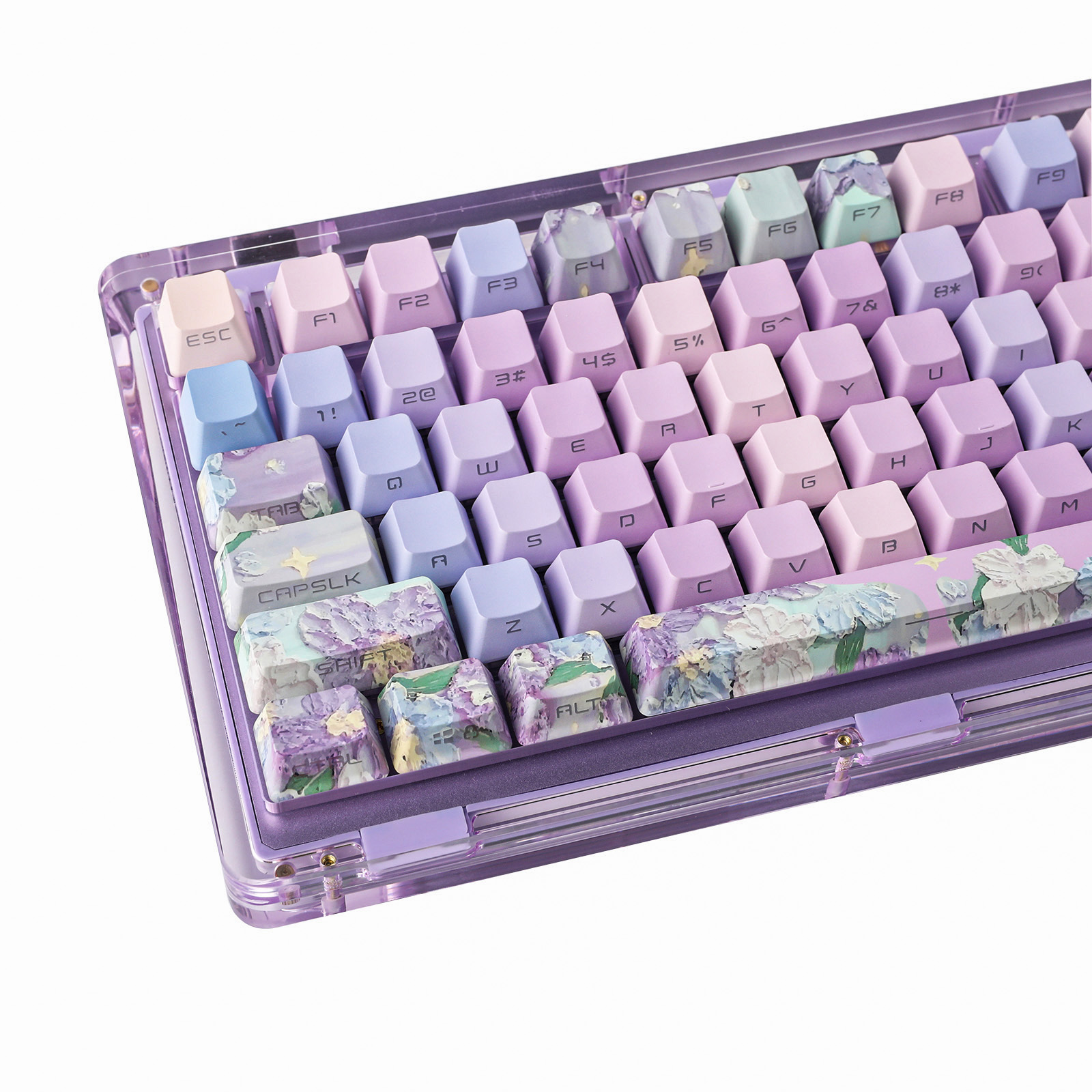 KiiBOOM 바이올렛 키캡 세트 133 키 OEM 프 - Gaming Keyboard Extension 리뷰 및 가격
