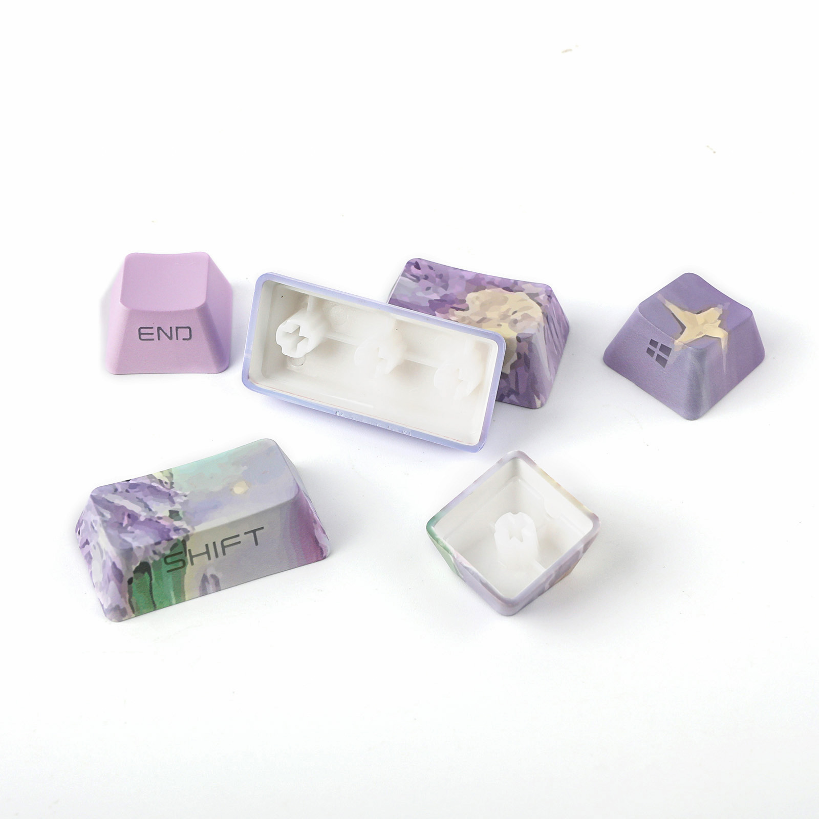 KiiBOOM 바이올렛 키캡 세트 133 키 OEM 프 - Gaming Keyboard Extension 리뷰 및 가격