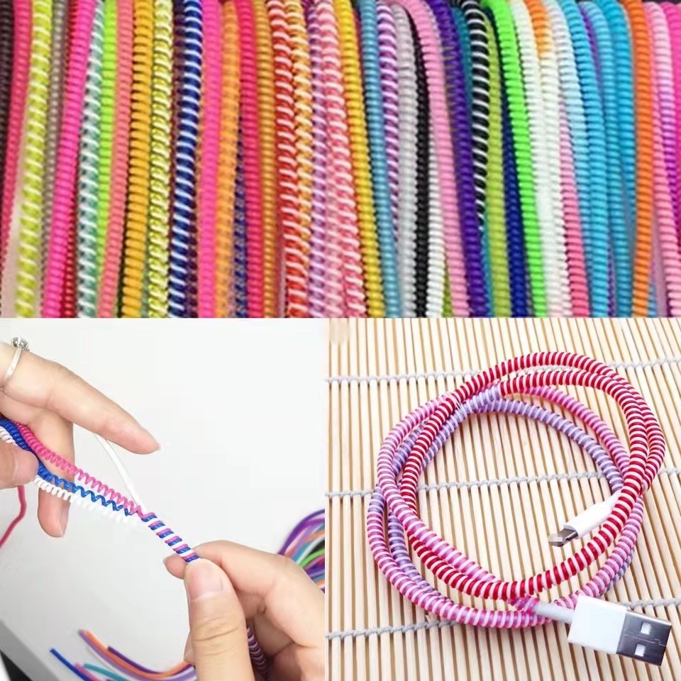 TPU 나선형 USB 충전 케이블 보호대, 아이폰 16 - Coiled Usb Cable 리뷰 및 가격