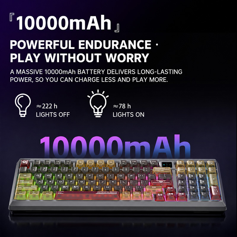 랑투 T98 트라이 모드 RGB 커스텀 무소음 기계식  - Gaming Keyboard Extension 리뷰 및 가격