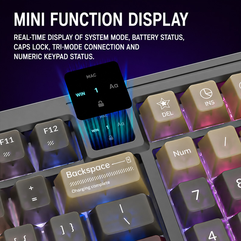 랑투 T98 트라이 모드 RGB 커스텀 무소음 기계식  - Gaming Keyboard Extension 리뷰 및 가격