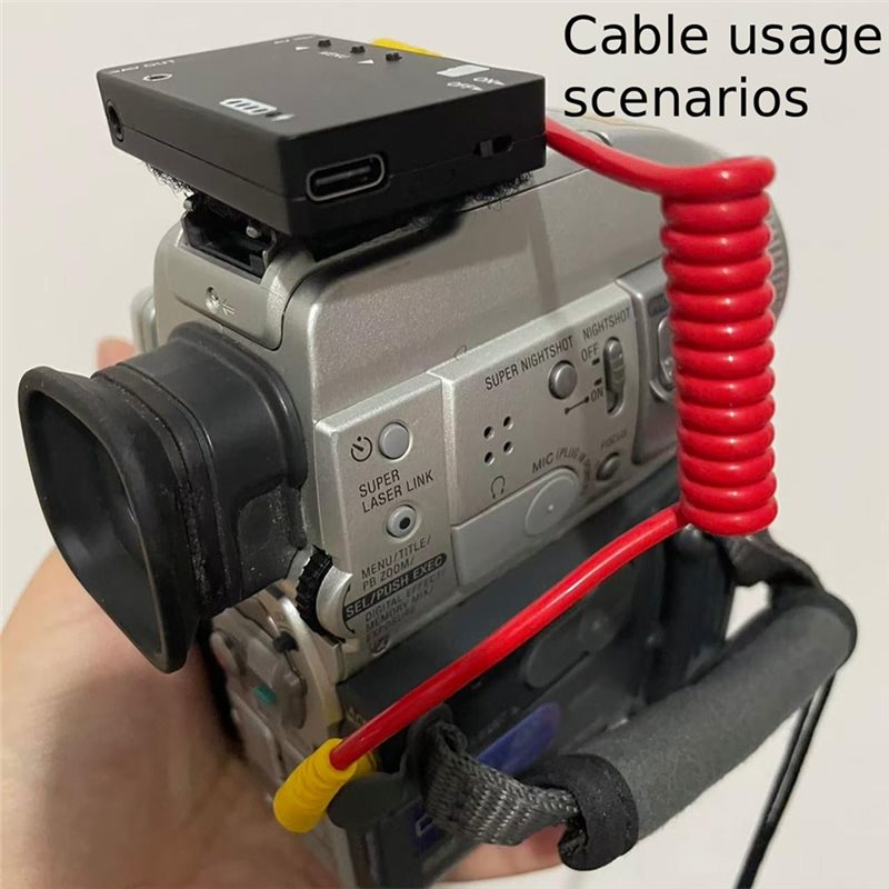 B03B-플러그는 DV 캠코더 AV 출력을 미니 DVR - Coiled Usb Cable 리뷰 및 가격