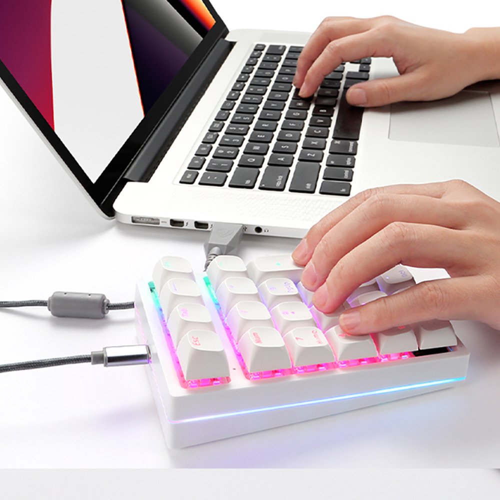 K24Pro 기계식 숫자 키패드, 핫 스왑 유선 모토스 - Gaming Keyboard Half 리뷰 및 가격
