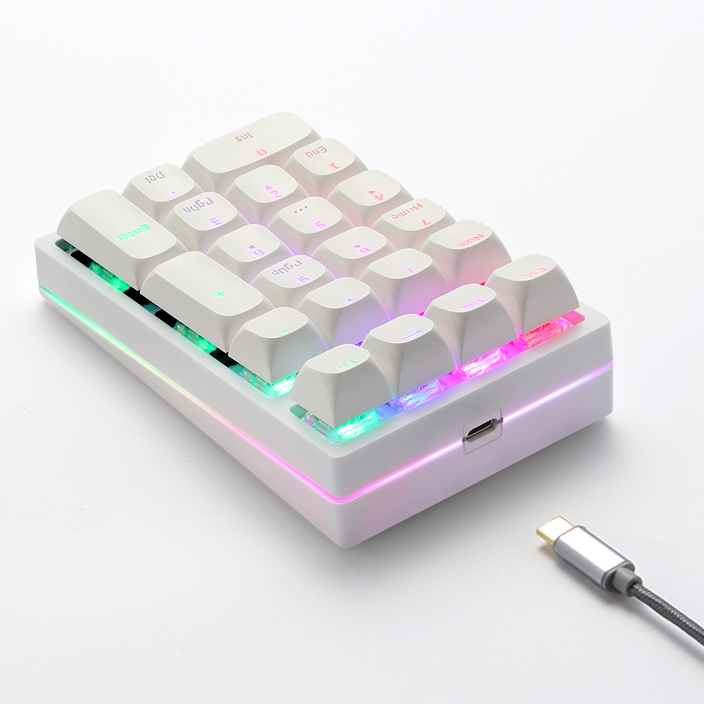 K24Pro 기계식 숫자 키패드, 핫 스왑 유선 모토스 - Gaming Keyboard Half 리뷰 및 가격