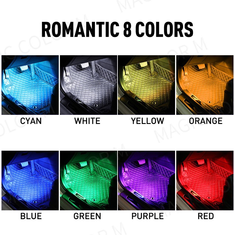 48/72 Led 자동차 발 주변 조명 RGB 자동차  - Rgb Underglow Strip 리뷰 및 가격