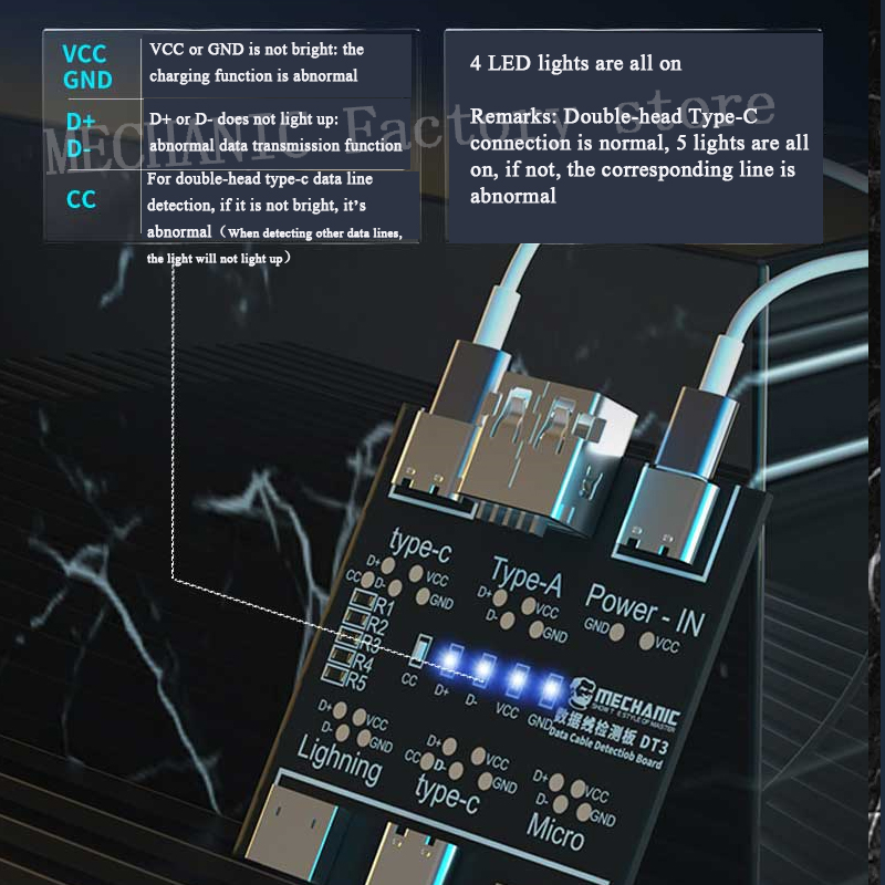MECHANIC DT3 데이터 케이블 감지 보드 USB - Mechanical Switch Tester 리뷰 및 가격