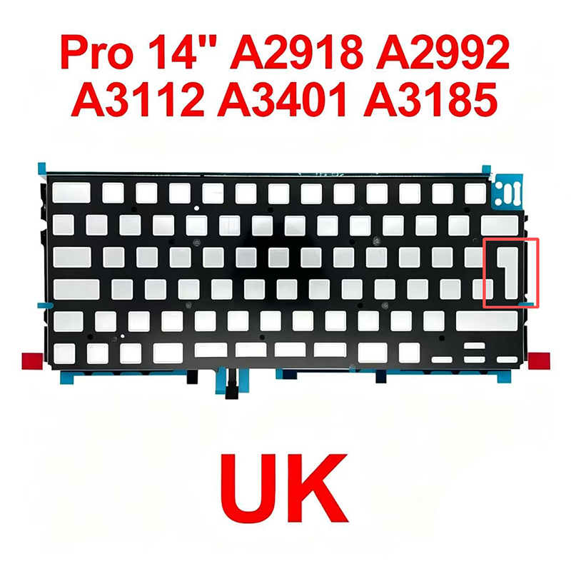 새로운 노트북 영국식 키보드 백라이트 MacBook P - Gaming Keyboard Backlit 리뷰 및 가격