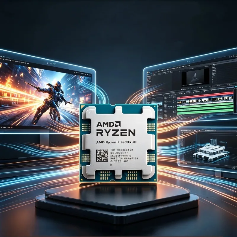 AMD 라이젠 7 7800X3D, 8코어, 16스레드, - Amd Cpu Ryzen 7 리뷰 및 가격