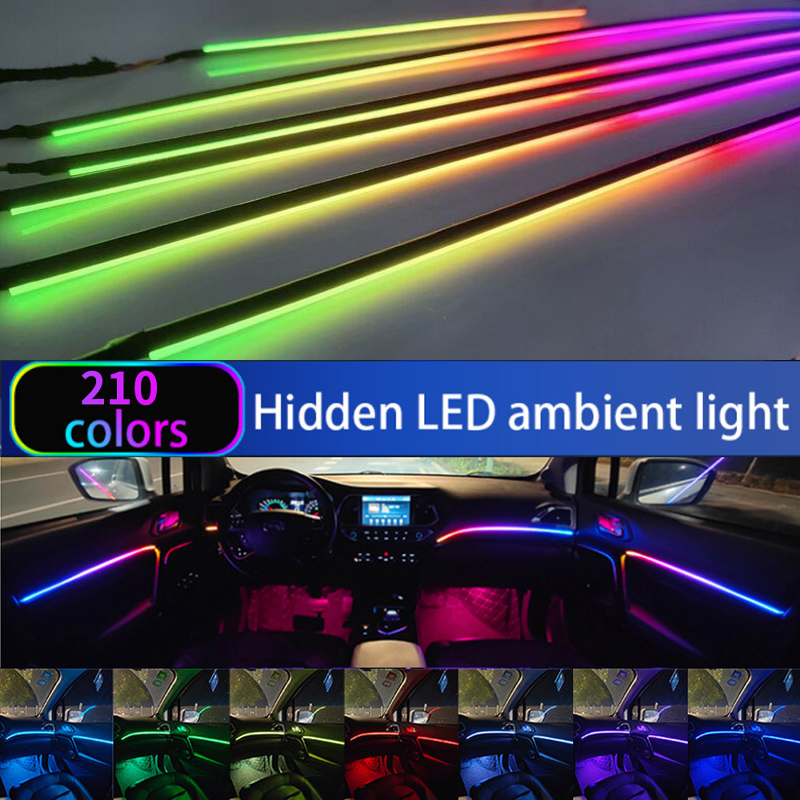 자동차 앰비언트 라이트, 64 색 아크릴 LED 램프  - Rgb Underglow Strip 리뷰 및 가격