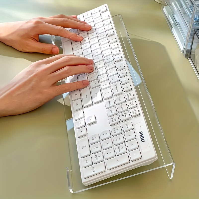 아크릴 키보드 스탠드, 투명한 데스크탑 정리함, 사무실 - Keyboard Gaming Transparent 리뷰 및 가격