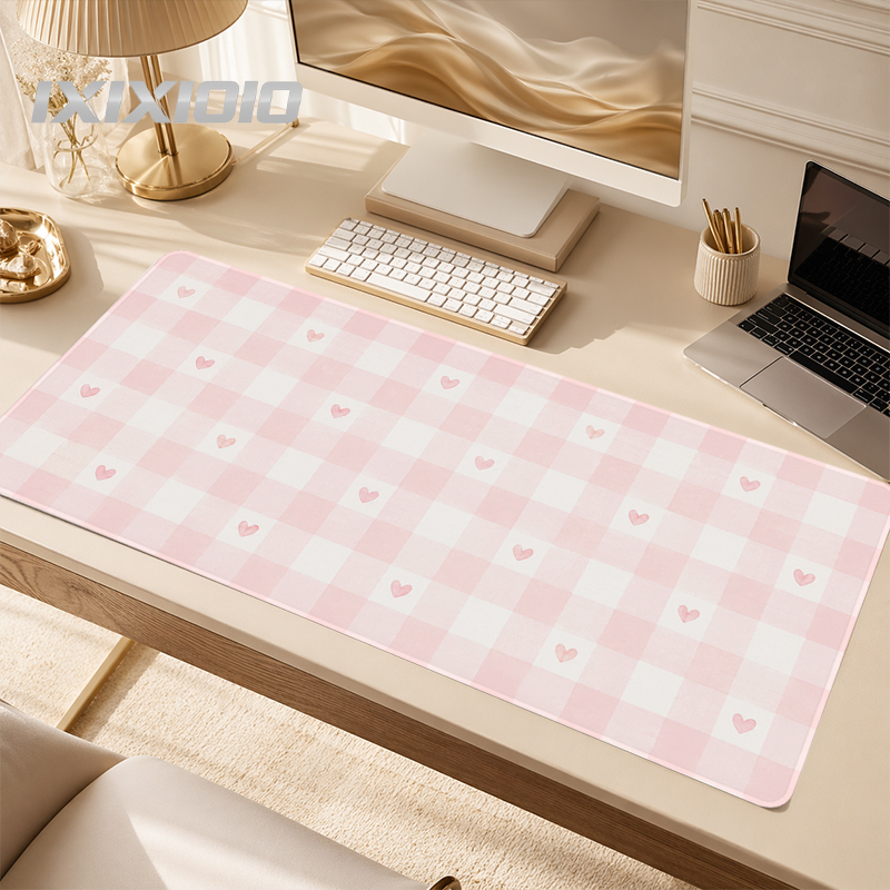핑크 플레이드 마우스 패드 게이머 XL 새로운 맞춤형  - Keyboard Mouse Bundle Gaming 리뷰 및 가격