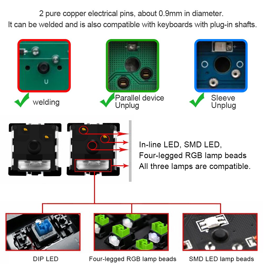 REDRAGON SMD RGB MX 스위치 3 핀 클릭 - Gaming Keyboard Thocky 리뷰 및 가격