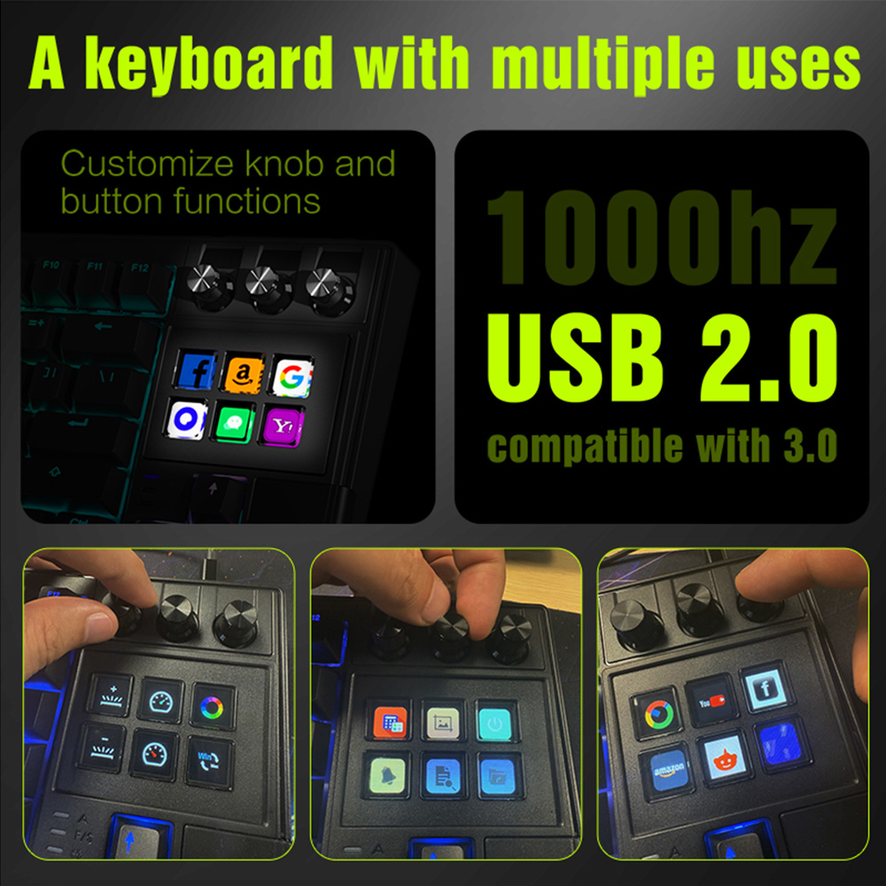 MRSVI K1 PRO 비주얼 LCD AI 키보드 80 - Keyboard Gaming Mac 리뷰 및 가격