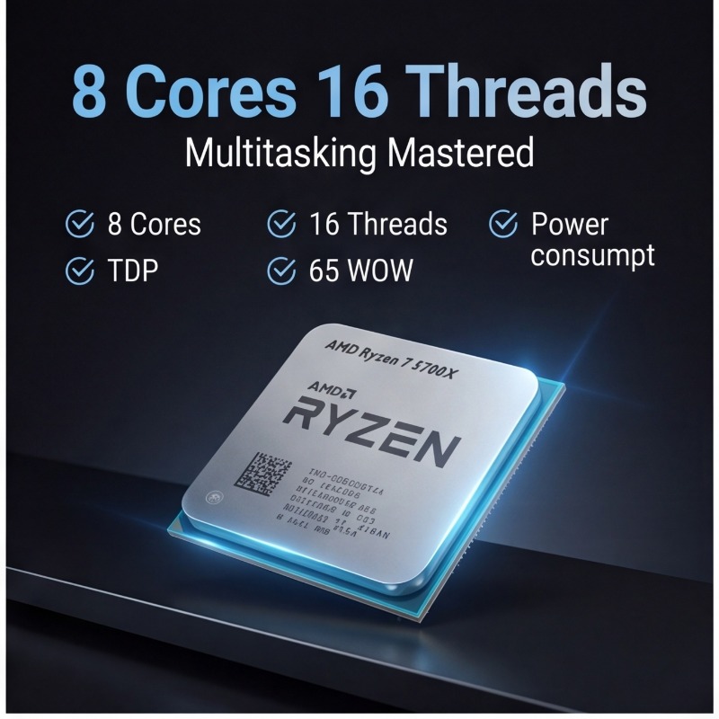 65W TDP AM4 CPU AMD Ryzen 7 57 - Amd Cpu Ryzen 7 리뷰 및 가격