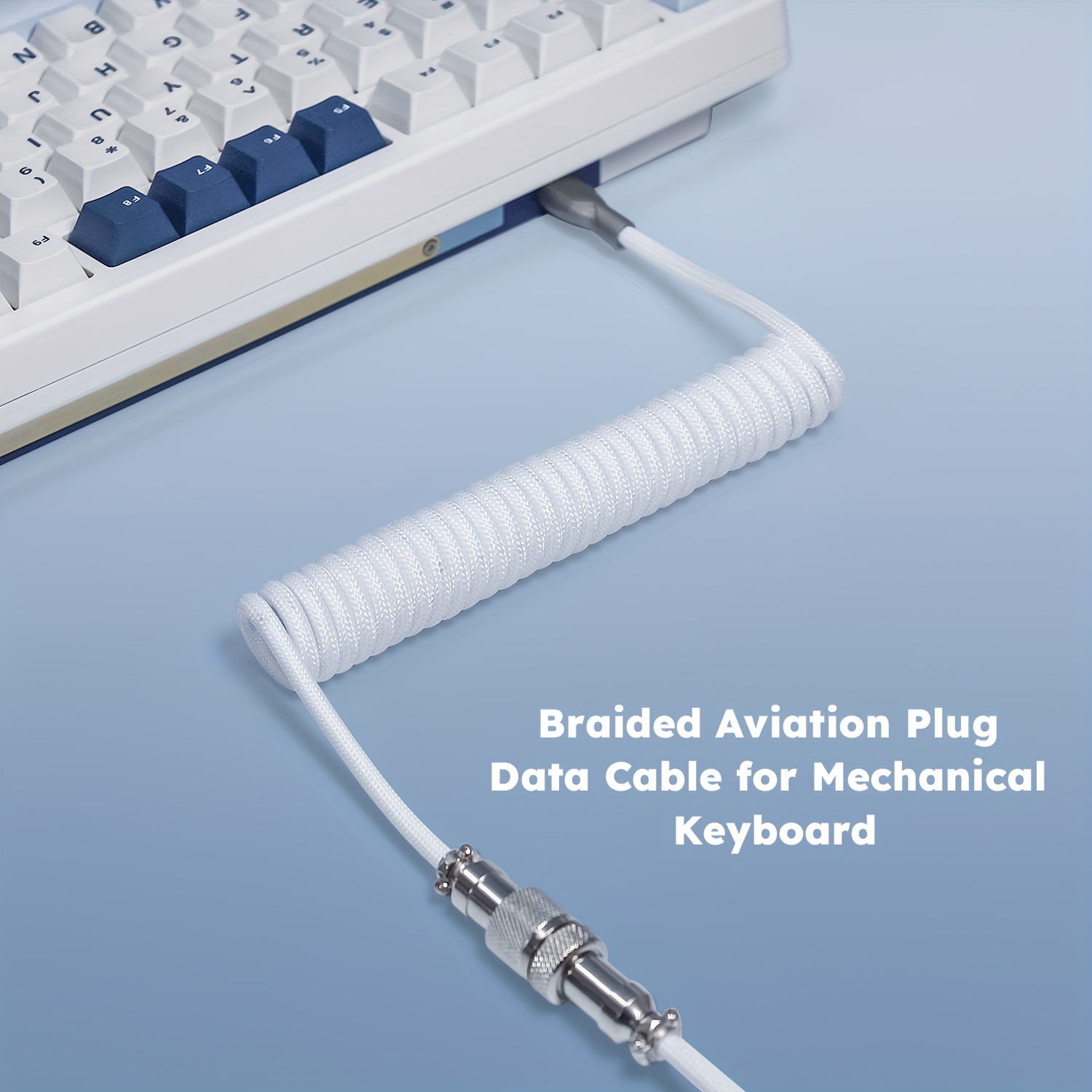 기계식 키보드 코일형 케이블 와이어 유형 C USB 포 - Coiled Usb Cable 리뷰 및 가격