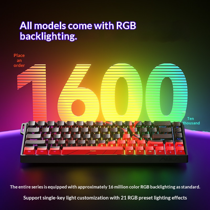 Aula Win60 마그네틱 스위치 기계식 키보드 Rg - Keyboard Gaming Transparent 리뷰 및 가격