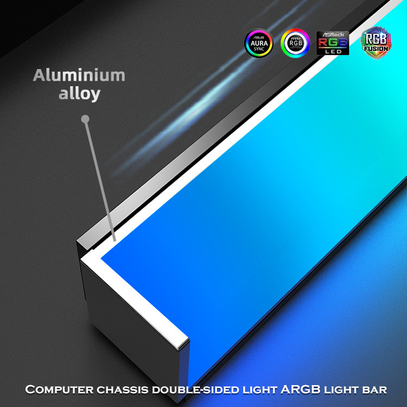 알루미늄 하드 라이트 바 듀얼 사이드 RGB 램프 스트 - Rgb Underglow Strip 리뷰 및 가격