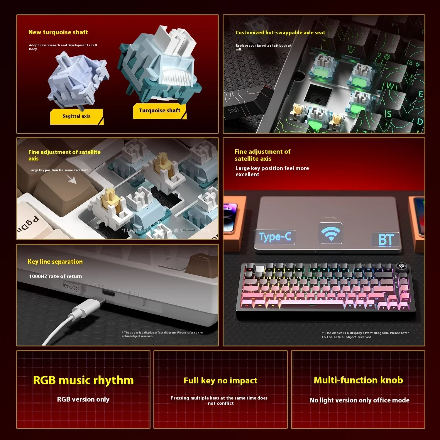 Leobog Hi75C Hi75 Hi75C Pro 알루 - Gaming Keyboard Extension 리뷰 및 가격