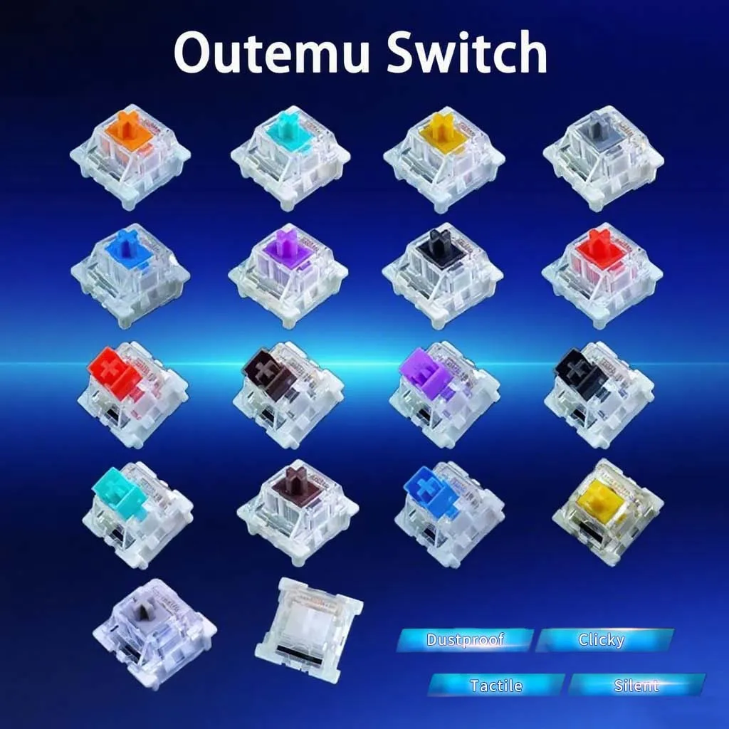 Outemu 스위치 기계식 키보드 블랙 블루 브라운 레 - Mechanical Switch Tester 리뷰 및 가격