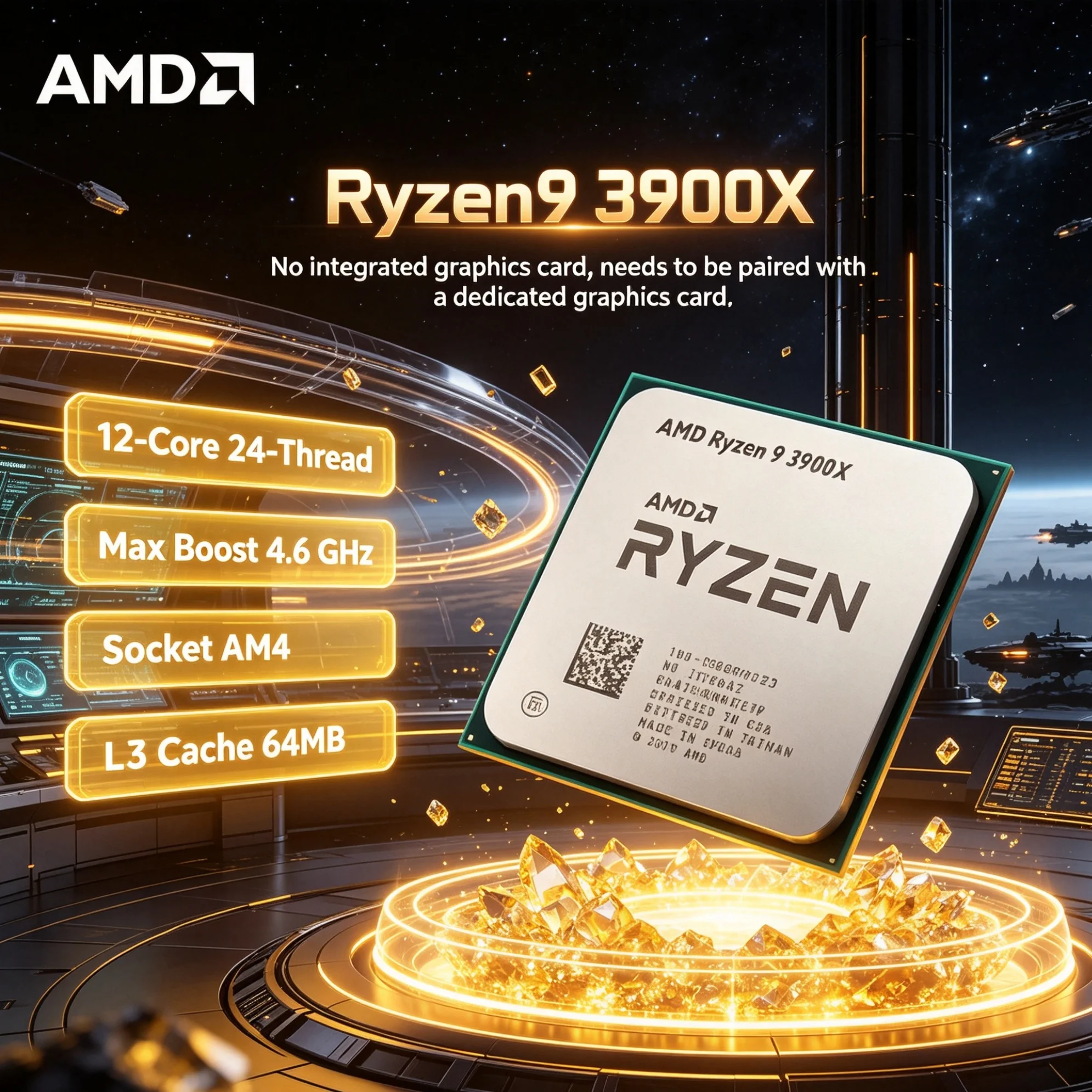 AMD CPU 라이젠 9 3900X, 12코어, 24스 - Amd Cpu Ryzen 9 리뷰 및 가격